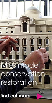 Mies van der Rohe Mansion House Square Architectural Model Conservation and Restoration