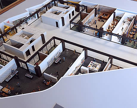 Mies van der Rohe - Mansion House Square Shopping Concourse (1:50 Scale) Model Restoration & Conservation Completed.
