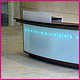 lighting design consultant for both the reception desks & internal lighting.